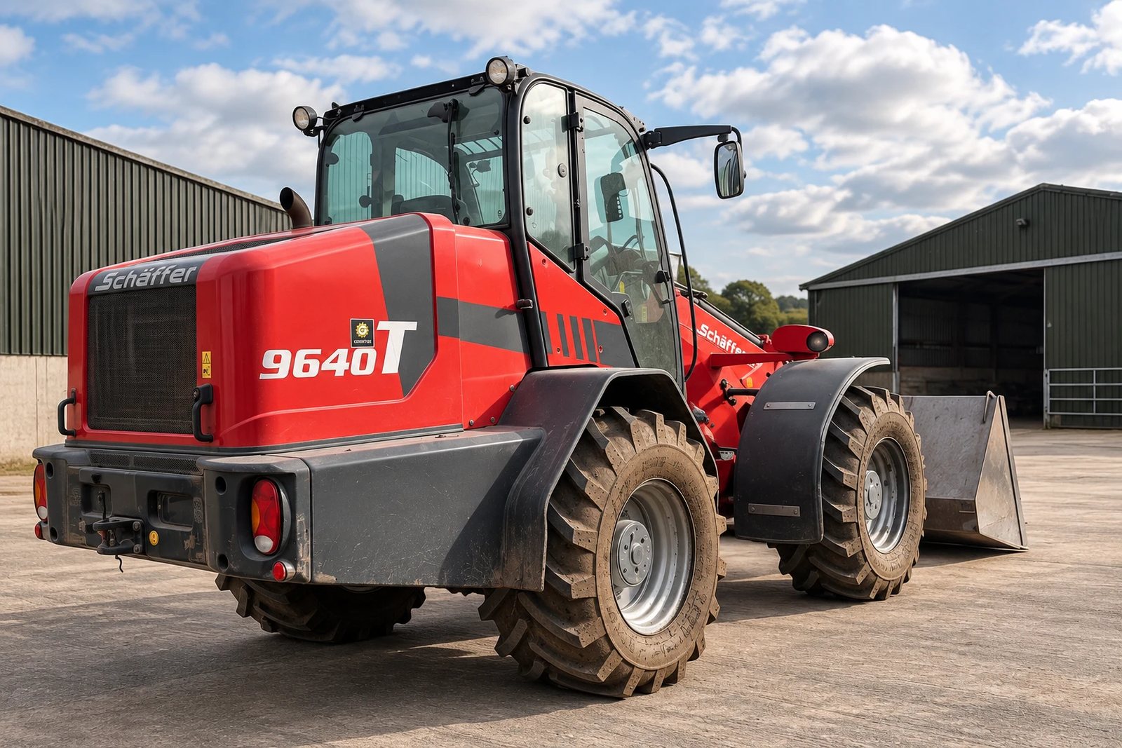 A Schaffer wheel loader